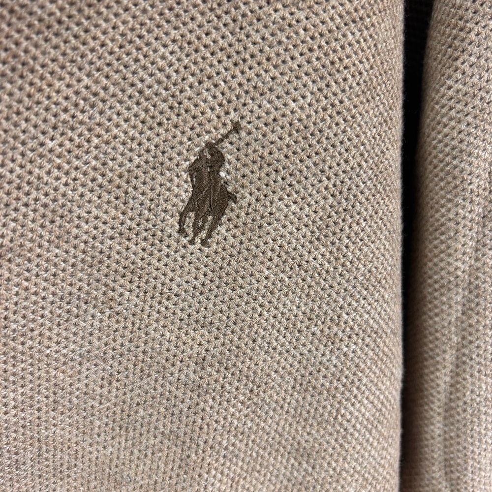 Polo Ralph Lauren Men's Beige Half-Zip Sweater - Picture 8 of 8